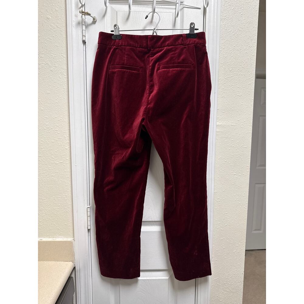 Boden Womens Red Velvet Marylebone Matching Suit Set Size 10 Holiday Preppy - Picture 6 of 10